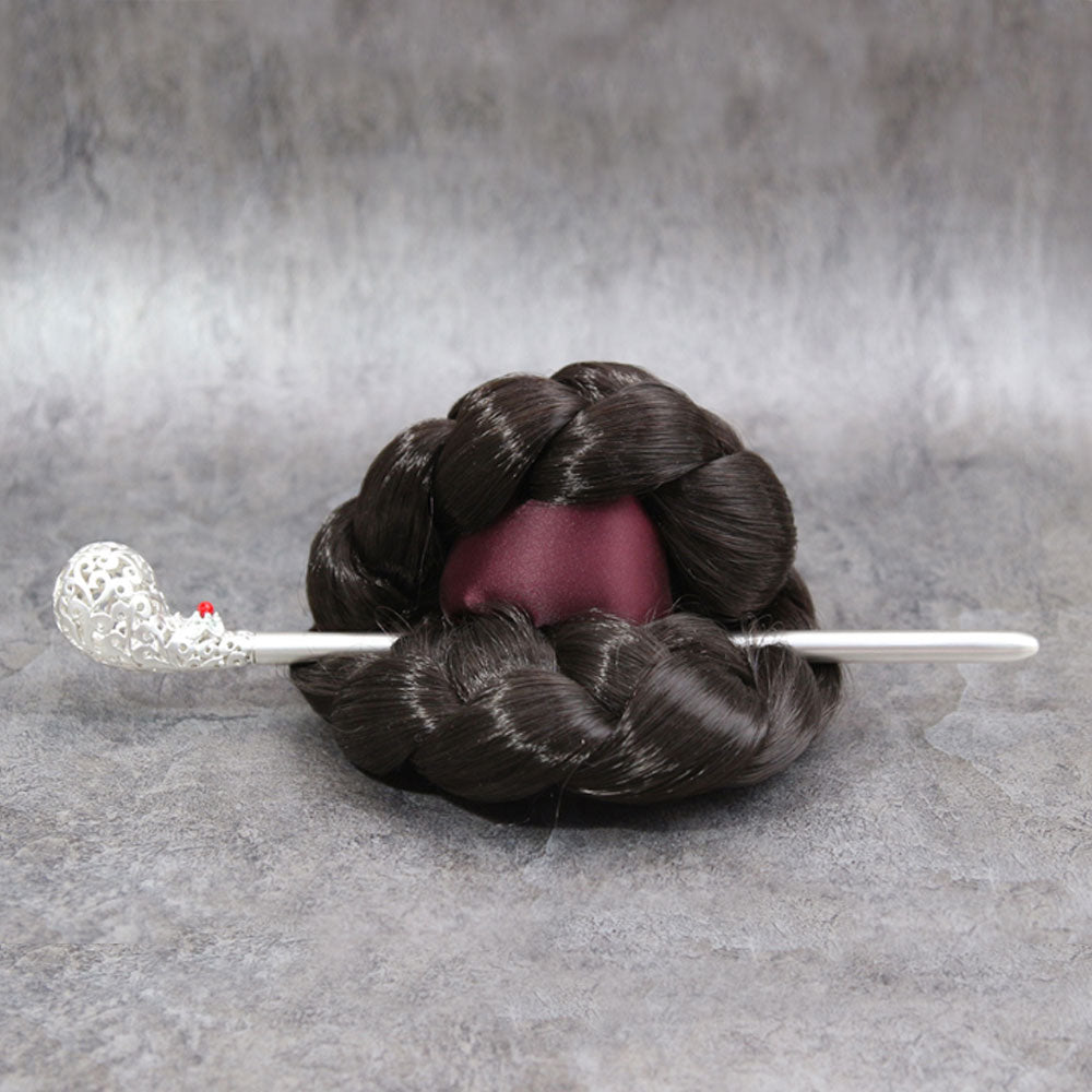 Korean traditional enameling hairpin Binyeo [Flower]