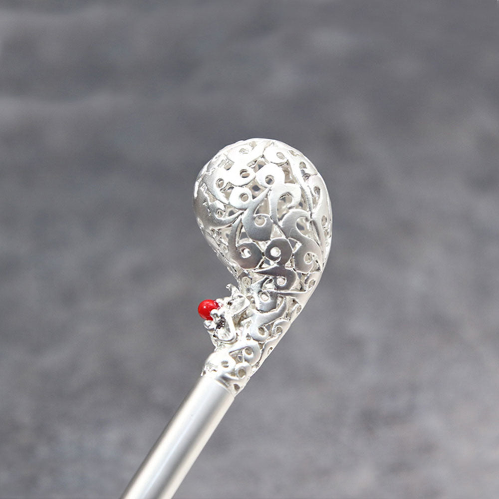 Korean traditional enameling hairpin Binyeo [Flower]